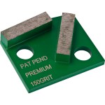 Premium - 2 Segment Grinding Plate, Magnetic